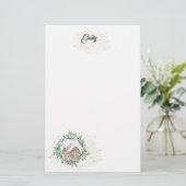 ウサギと金星の文房具ステーション 便箋 (スタンド正面)