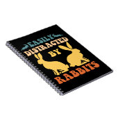 ウサギに気を取られる ノートブック (右側)