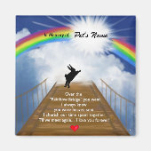 ウサギのためのレインボーブリッジ マグネット (正面)