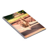 ウサギのウサギの写真イースター春 ノートブック (右側)