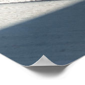 ウサギのウサギの写真イースター春 ポスター (角)