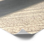 ウサギのウサギの写真イースター春 ポスター (角)