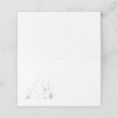 ウサギのウサギの赤ちゃんシャワーウッドランド動物 プレイスカード (外部開封)