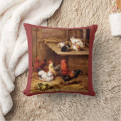 ウサギのオンドリの雌鶏の鶏の枕 クッション (ブランケット)