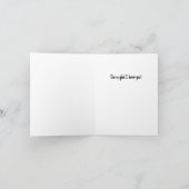 ウサギのカードです - 知り合いでよかった シーズンカード (内部)