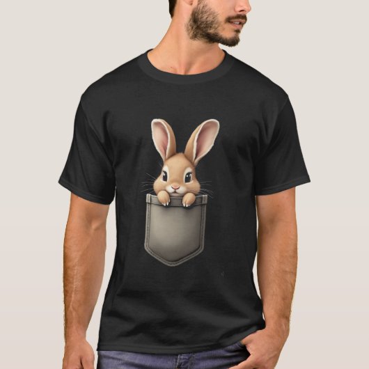 ウサギのキャラクター Tシャツ (正面)