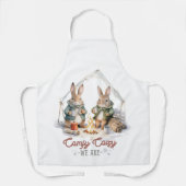 ウサギのキャンピングコミーブコージーアワー エプロン (正面)