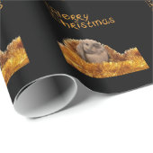 ウサギのクリスマスの包装紙 ラッピングペーパー (ロールコーナー)