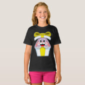 ウサギのクリスマスギフト Tシャツ (正面フル)