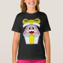 ウサギのクリスマスギフト Tシャツ