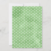 ウサギのジェンダーニュートラルベビーシャワー招待状 招待状 (裏面)