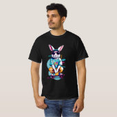 ウサギのスケート Tシャツ (正面フル)