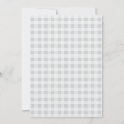 ウサギのデイジーフローラいくつかのバニーが途中にある 招待状 (裏面)