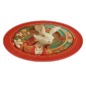 ウサギのドレ王室のスコード、イースター。 カッティングボード (角)