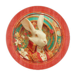 ウサギのドレ王室のスコード、イースター。 カッティングボード