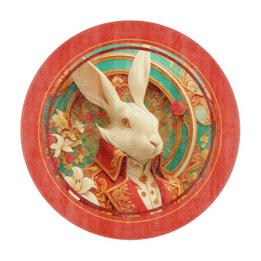 ウサギのドレ王室のスコード、イースター。 カッティングボード (正面)