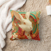 ウサギのドレ王室のスコード クッション (ブランケット)