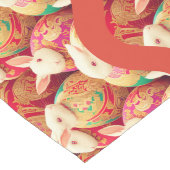 ウサギのドレ王室のスコード ロングテーブルランナー (コーナー)