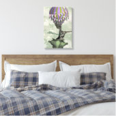 ウサギのナビゲーション キャンバスプリント (インサイチュ (寝室))