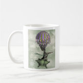 ウサギのナビゲーション コーヒーマグカップ (左)