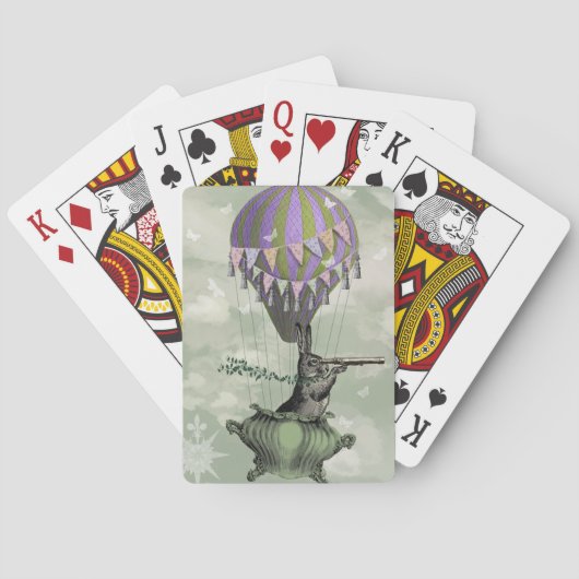 ウサギのナビゲーション トランプ (裏面)