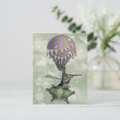 ウサギのナビゲーション ポストカード (スタンド正面)