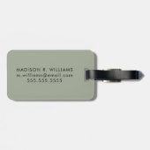 ウサギのナビゲート ラゲッジタグ (裏面横)