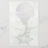 ウサギのナビゲート 便箋 (正面)