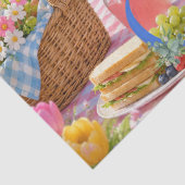 ウサギのピクニック ファーストバースデー 薄葉紙 (詳細)