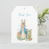 ウサギのピーターありがとう サンキューカード (スタンド正面)