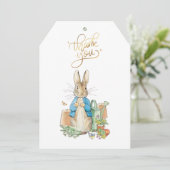 ウサギのピーターありがとう サンキューカード (スタンド正面)