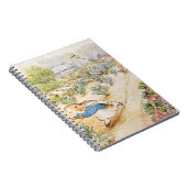 ウサギのピーターがマクグレガー氏の庭で ノートブック (右側)