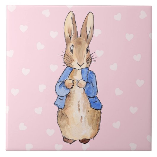 ウサギのピーター タイル (正面)