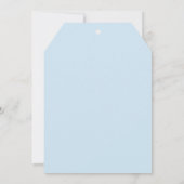 ウサギのピーター・フロpsy サンキューカード (裏面)