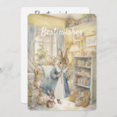 ウサギのピーター 母の日のカード シーズンカード (正面/裏面)