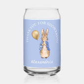 ウサギのピーターAdd Nameを紹介してくれてありがとう ガラス缶 (裏面)