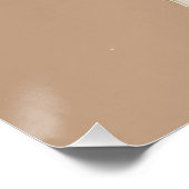 ウサギのプリント壁画、子供部屋の装飾 ポスター (コーナー)