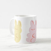 ウサギのマグカップ コーヒーマグカップ (正面左)