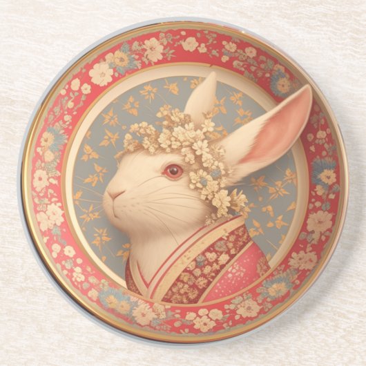 ウサギのロイヤルドレス, コースター (正面)