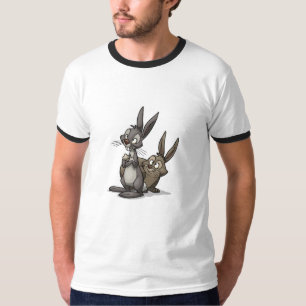 ウサギのワイシャツ Tシャツ