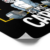 ウサギの体重訓練のデッドリフト ポスター (角)