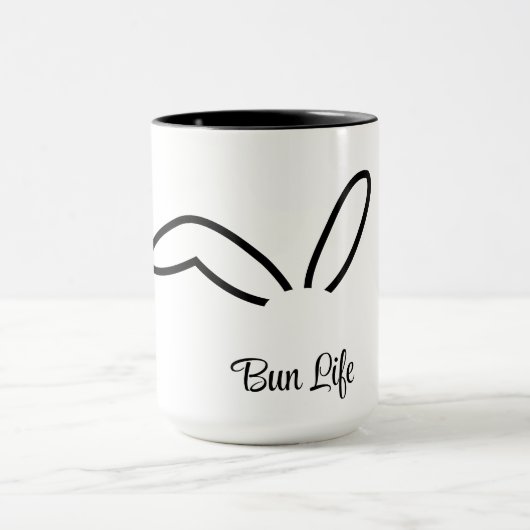ウサギの冗談マグカップ マグカップ (中央)