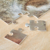 ウサギの写真 ジグソーパズル (側面)