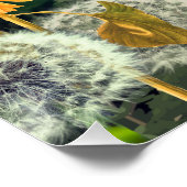 ウサギの動物の野生動物 ポスター (コーナー)