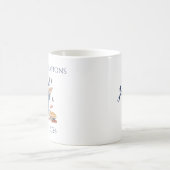 ウサギの卒業祝いマグカップ かわいい コーヒーマグカップ (中央)