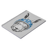 ウサギの向こう見ず ノートブック (左側)