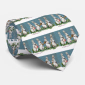 ウサギの四つ組のヴィンテージイースター ネクタイ (ロール)