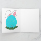 ウサギの小道をホップダウン！ カード (内部)