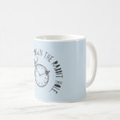 ウサギの巣穴のマグの下 コーヒーマグカップ (正面右)