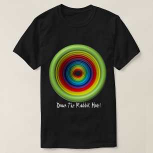 ウサギの巣穴の下! Tシャツ